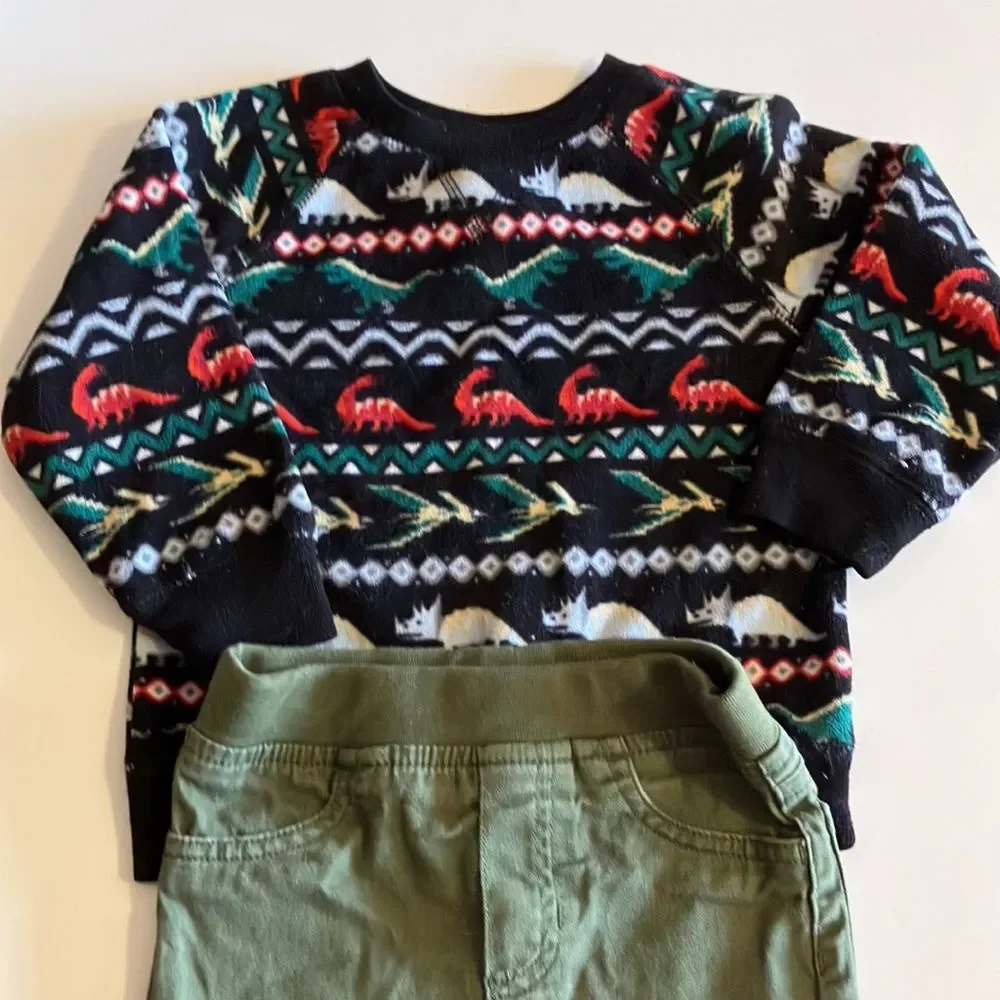 COPY - Baby bundle pants sweater18 mo